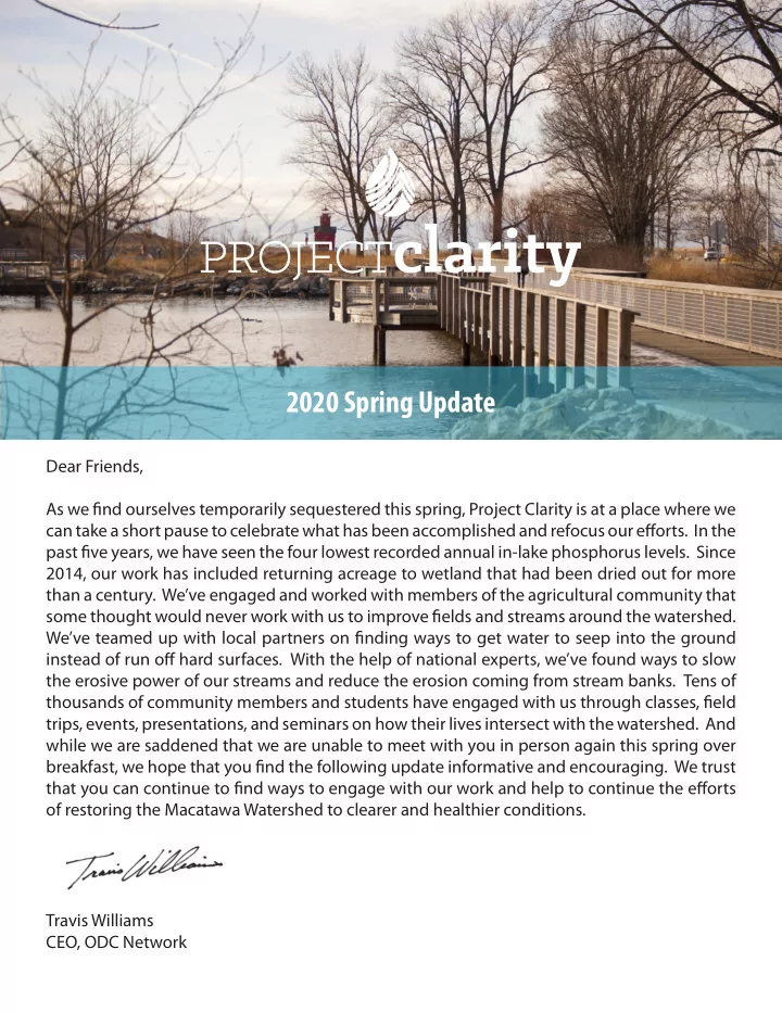 2020 spring update