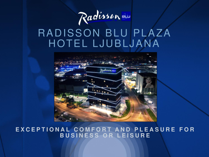radisson blu plaza