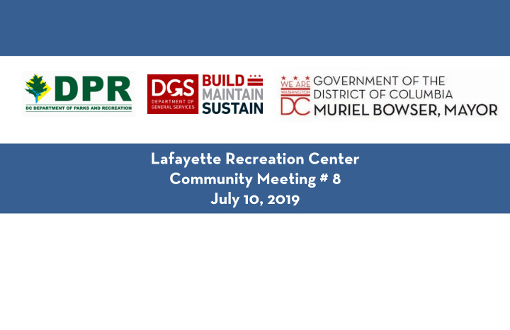 lafayette recreation center community meeting 8 july 10