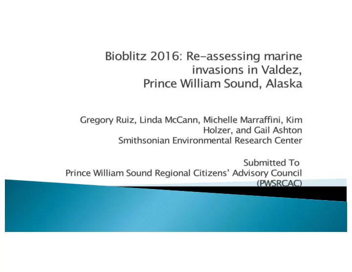 to help advance citizen science and genetic methods to