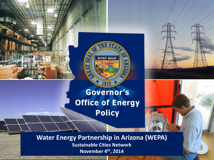 water energy partnership in arizona wepa