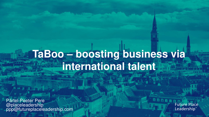 taboo boosting business via