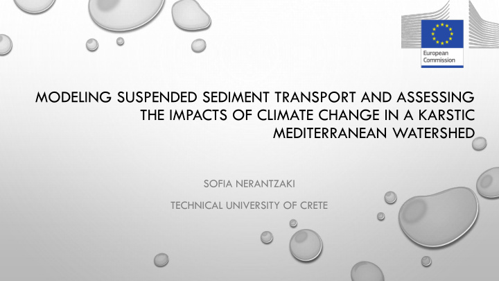 modeling suspended sediment transport and assessing the