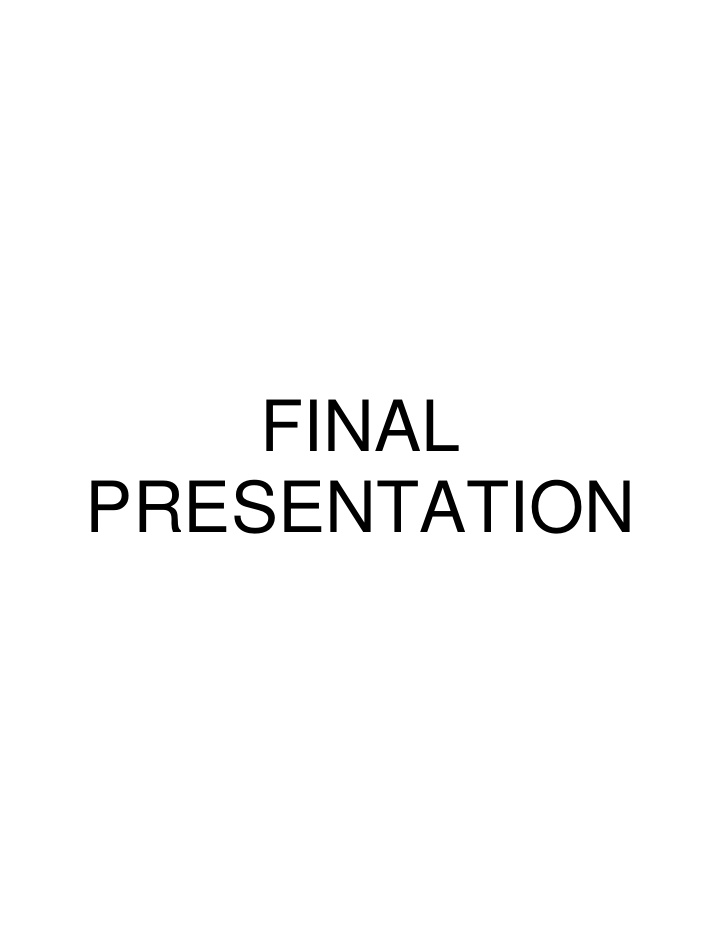 final presentation tydings park commission final