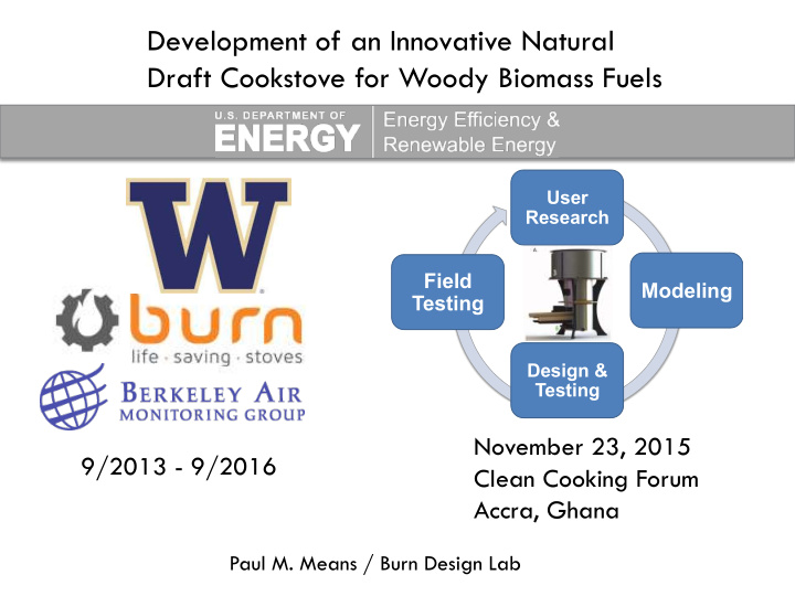 development of an innovative natural