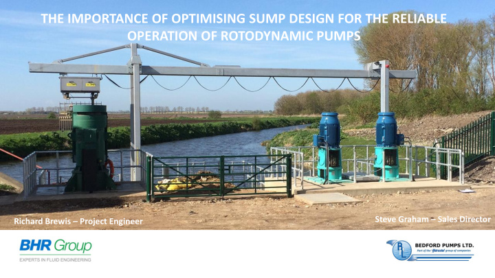 the importance of optimising sump design for the reliable