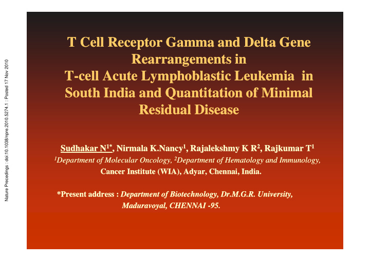 t cell receptor gamma and delta gene t cell receptor