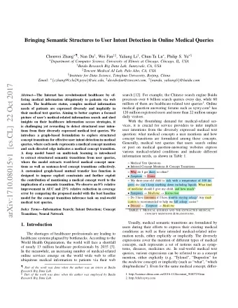 arXiv:1710.08015v1  [cs.CL]  22 Oct 2017 Abstract The Internet has revolutionized healthcare by