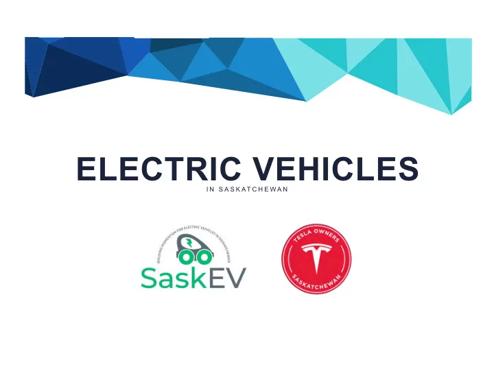 electric vehicles