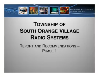 Agenda   Overview of RCC Consultants, Inc.   Description of Task 1   Report of Findings