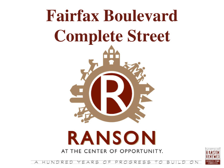 fairfax boulevard complete street 100 plus year vision we