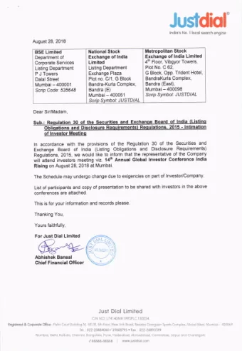 J  u  :  a  l   lndio's No. I locol seorch engine  August 28, 2018  Metropolitan Stock