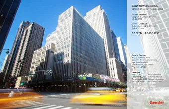 DAILY NEWS BUILDING  BLOCK 1315 LOT(S) 0,24,1001  Exterior Landmark  Designation List 145: LP-1049