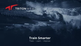 Train Smarter  1    The days of just training harder are over,  you need to train smarter.