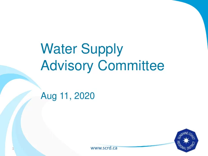 advisory committee