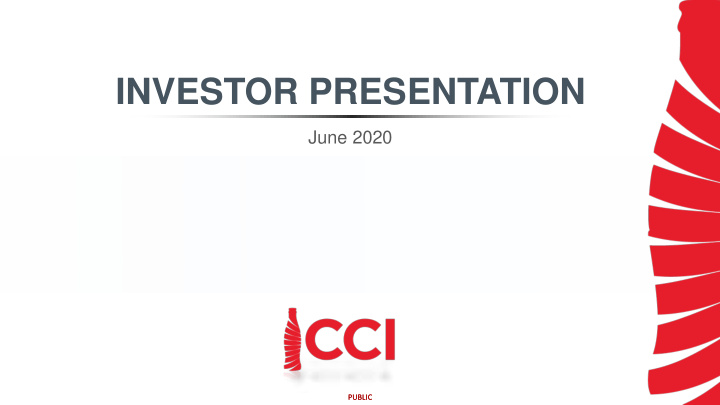 investor presentation