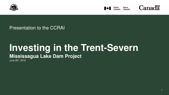 investing in the trent severn