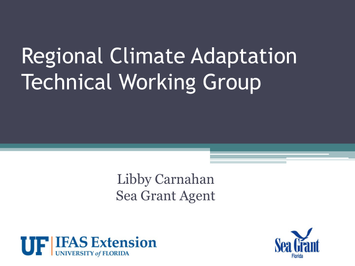 regional climate adaptation