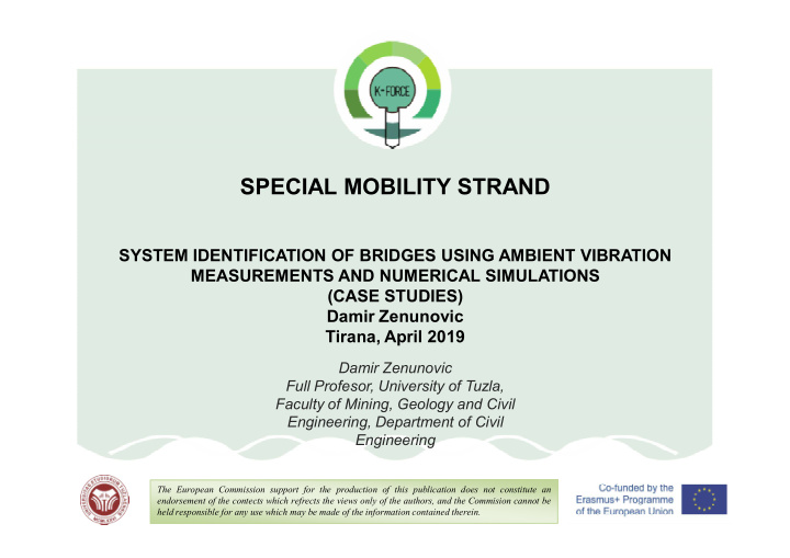 special mobility strand