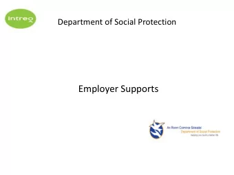 Employer Supports  DSP    Income support for people has always been the core business of DSP