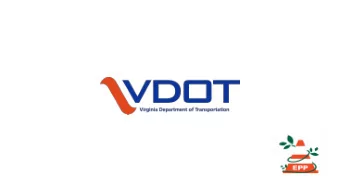 PROGRAM  Environmental Permits at VDOT Construction Projects  Water Quality Permits (401 and 404