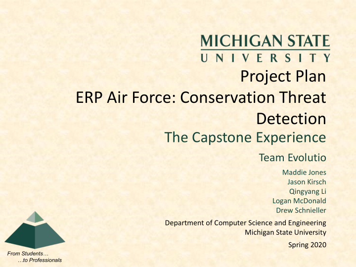 erp air force conservation threat