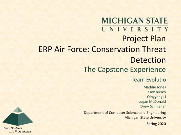 erp air force conservation threat