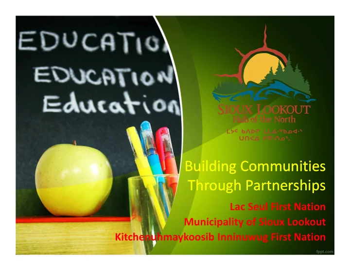 building communities building communities through
