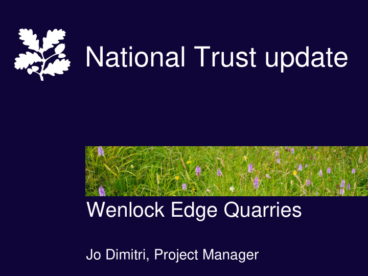 national trust update