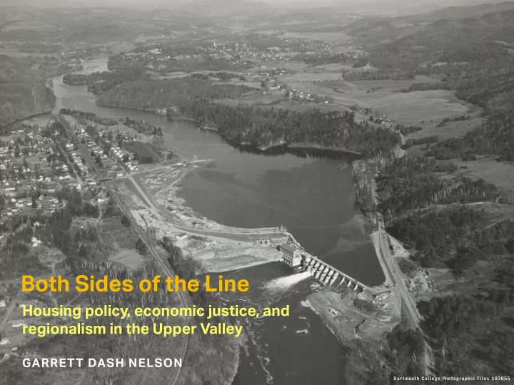 both sides of the line
