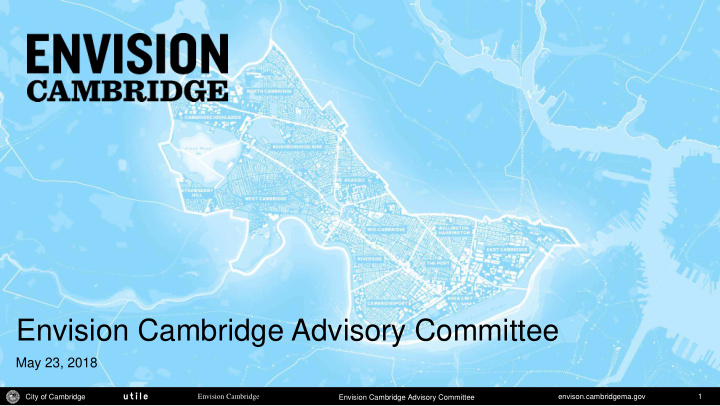 envision cambridge advisory committee