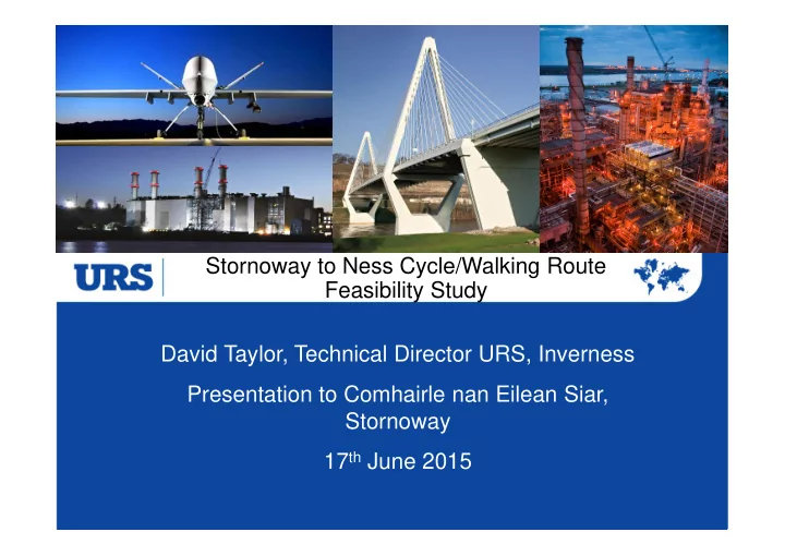 stornoway to ness cycle walking route feasibility study