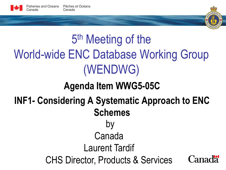 world wide enc database working group