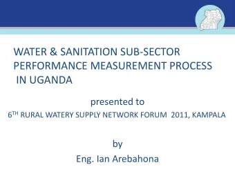 Presentation Outline  1. Background  2. Performance measurement framework  3. Stakeholders &amp;