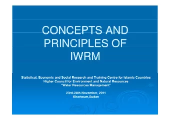 CONCEPTS AND  CONCEPTS AND  CONCEPTS AND  CONCEPTS AND  PR  PR  PRINC  PRINC  NCIPLES OF  NCIPLES