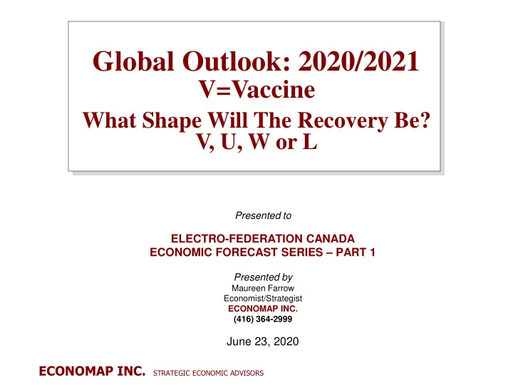 global outlook 2020 2021