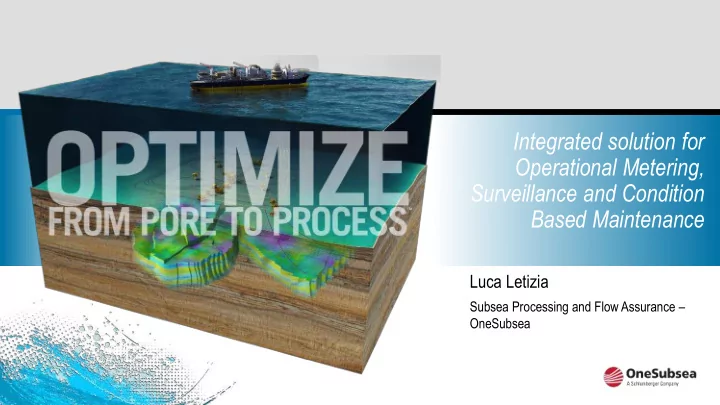 integrated solution for