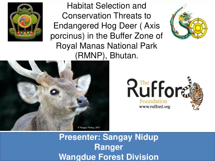 conservation threats to