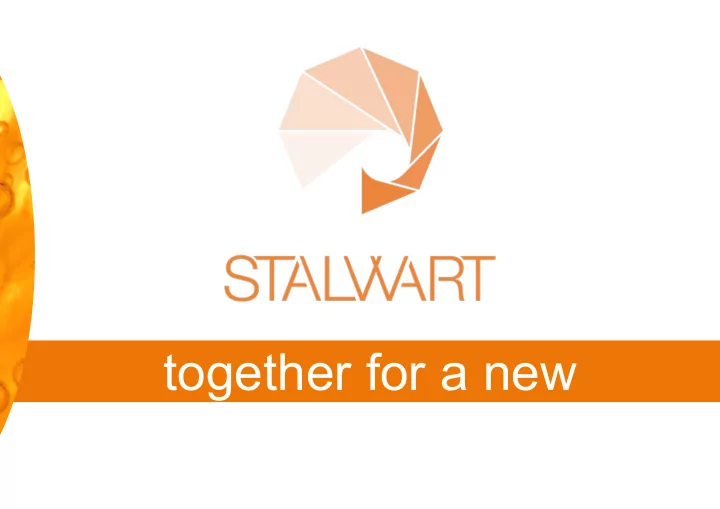 together for a new economy