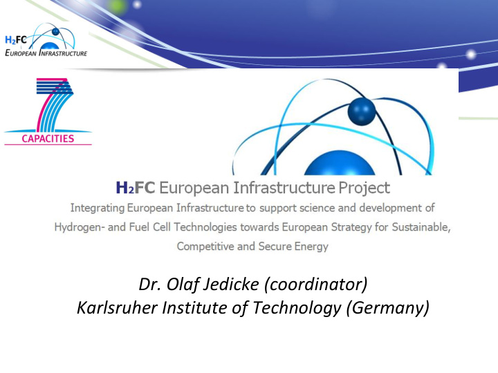 dr olaf jedicke coordinator karlsruher institute of