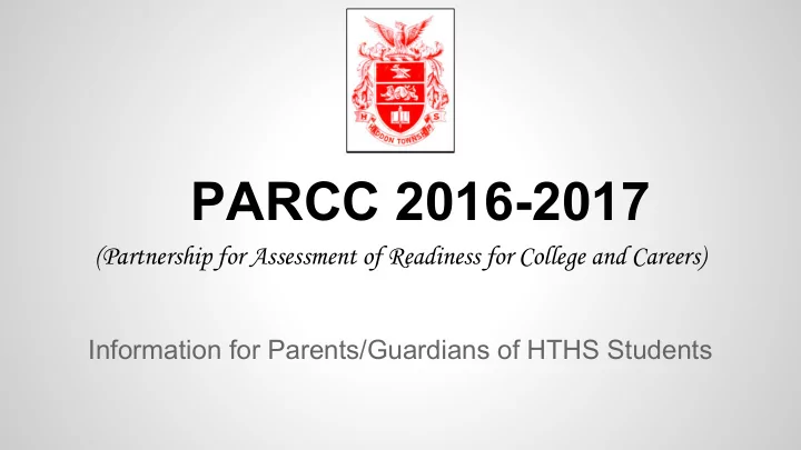 parcc 2016 2017