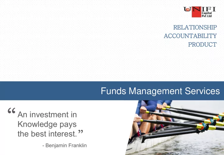 an investment in knowledge pays the best interest