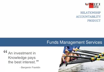 An investment in  Knowledge pays   the best interest. - Benjamin Franklin  Executive