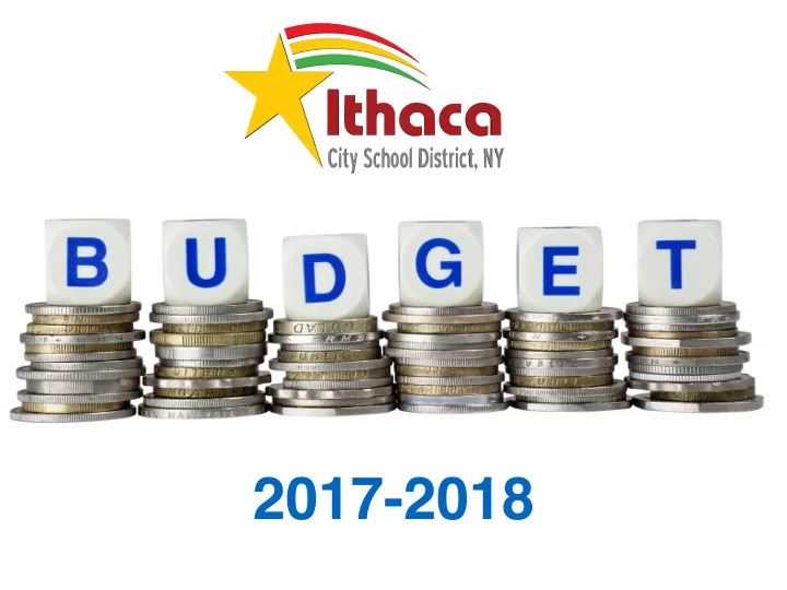 2017 2018 year to year budget change