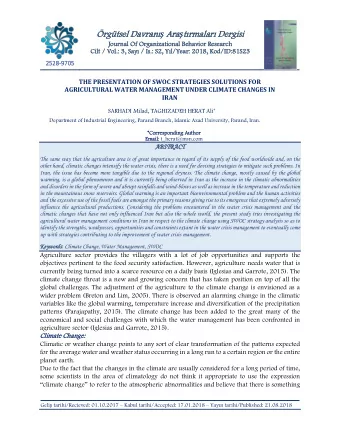 rgtsel Davran  Ar Ara  trmalar Dergisi Journal Of Organizational Behavior Research S2