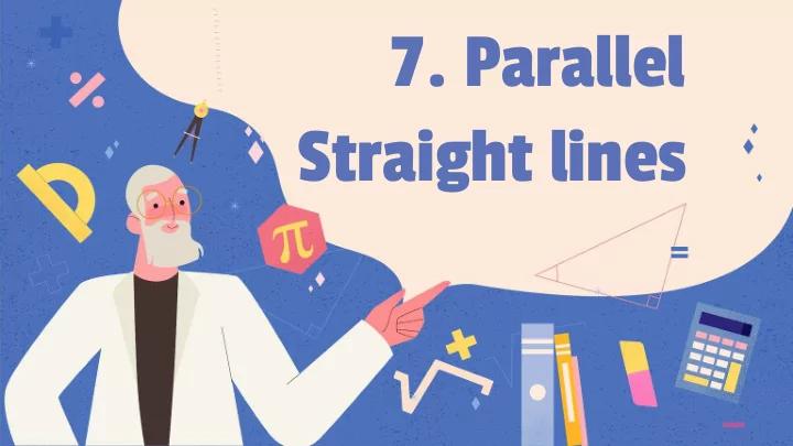 straight lines