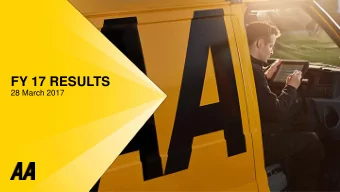 FY 17 RESULTS  28 March 2017  DEFINITIONS  The following definitions apply throughout    Trading