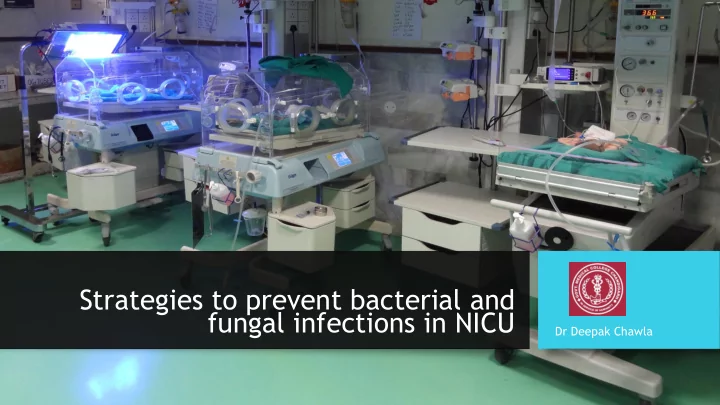 strategies to prevent bacterial and
