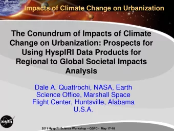 Click to edit Master title style  Regional to Global Societal Impacts  Analysis  Click to edit