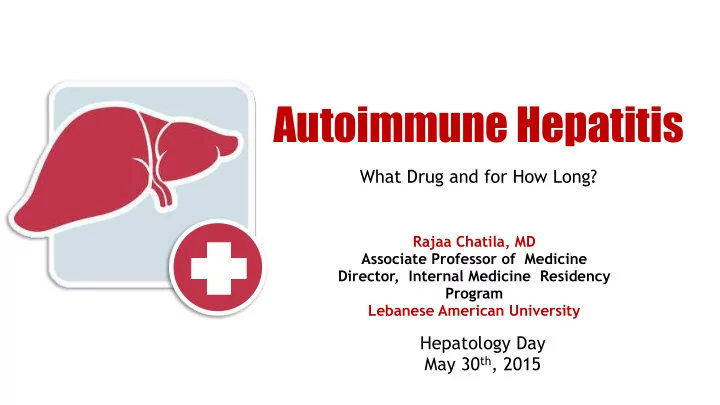 autoimmune hepatitis